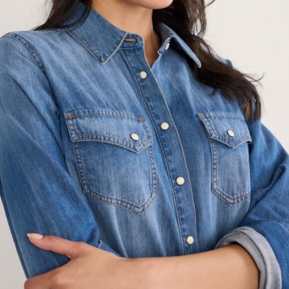 Pendleton denim shirt, NWT, size M - Picture 4 of 9